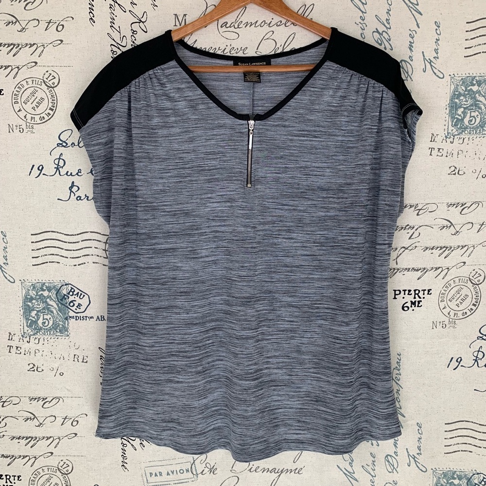 Susan Lawrence Women’s Sleeveless Blouse Size XL